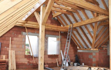 Meal Bank attic trusses